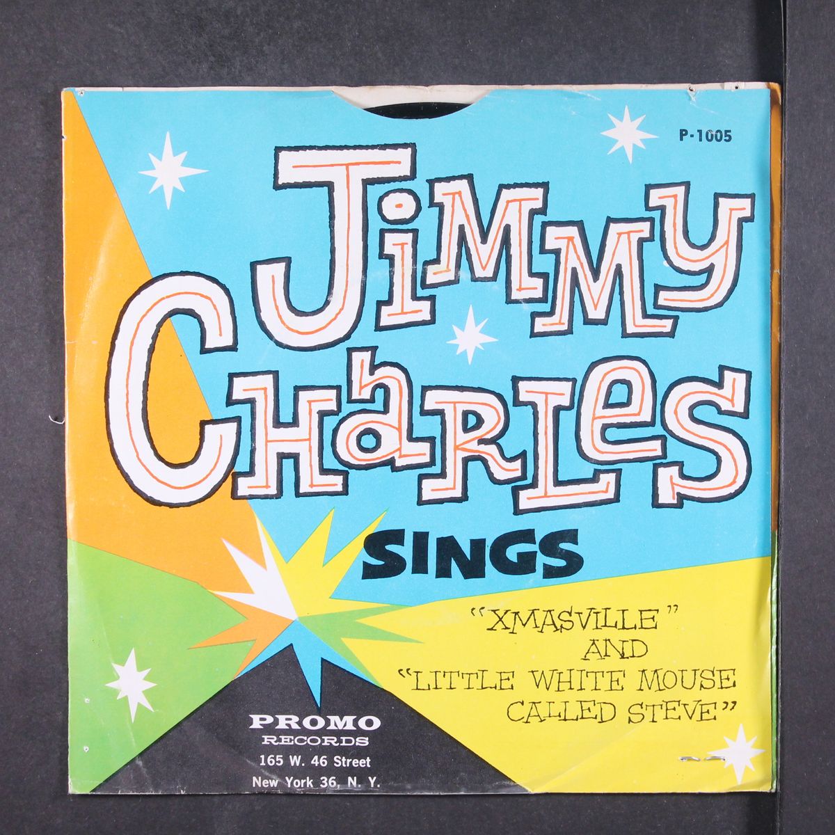 a little white mouse called steve / christmasville u.s.a. by JIMMY CHARLES
