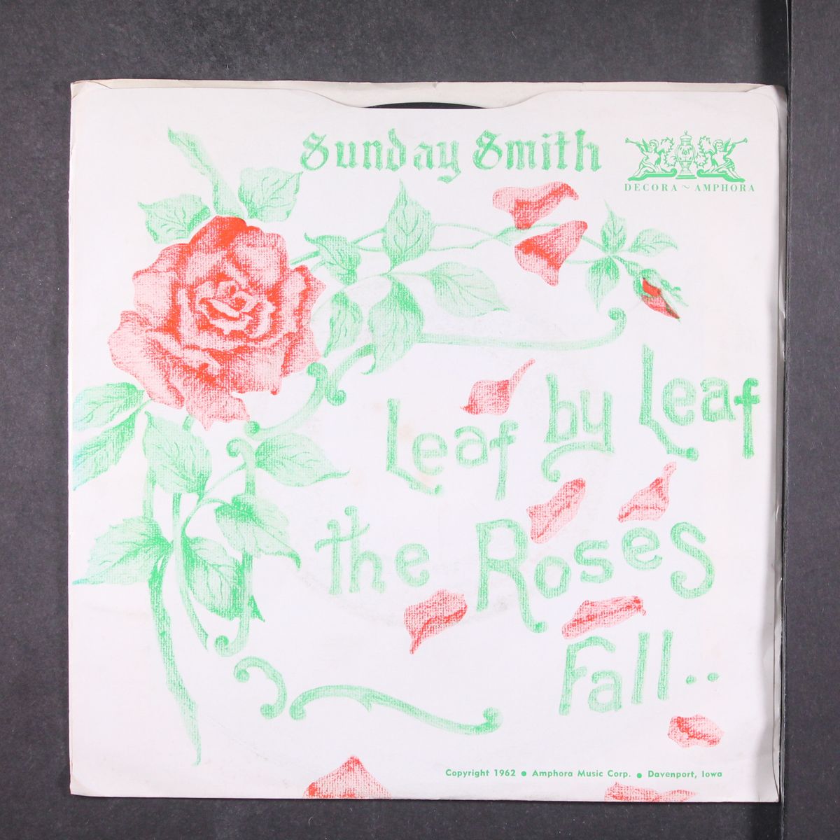 leaf by leaf the roses fall / like someone in love by SUNDAY SMITH