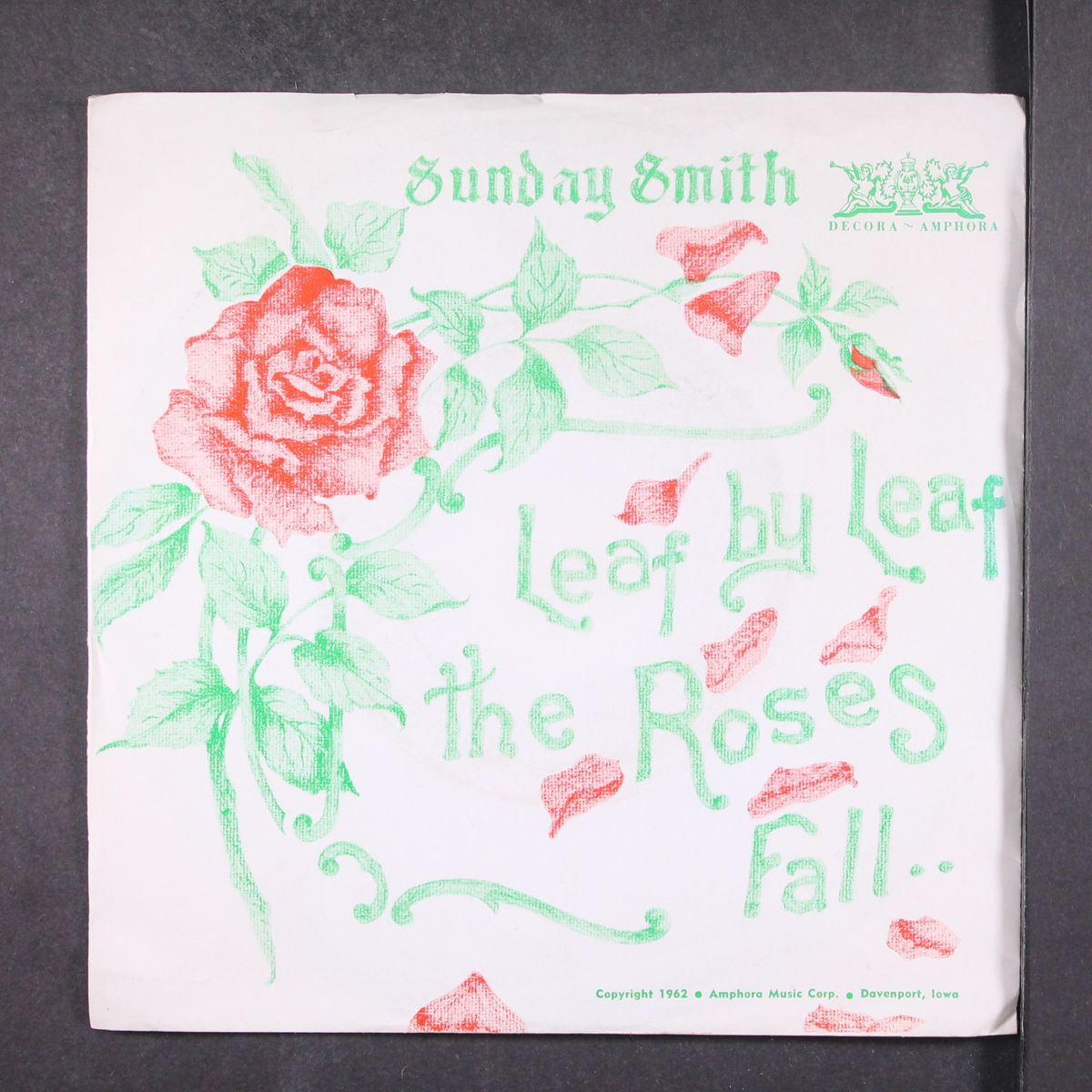 leaf by leaf the roses fall / like someone in love by SUNDAY SMITH