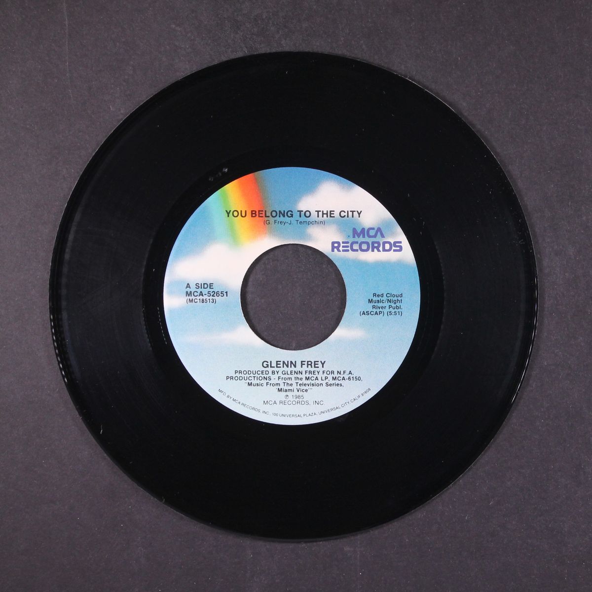 you belong to the city by GLENN FREY