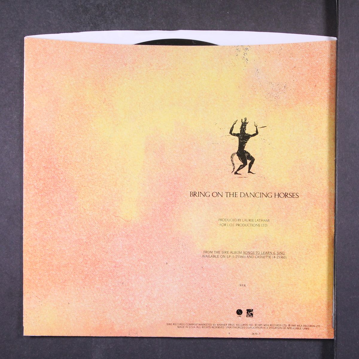 bring on the dancing horses / read it in books by ECHO & BUNNYMEN