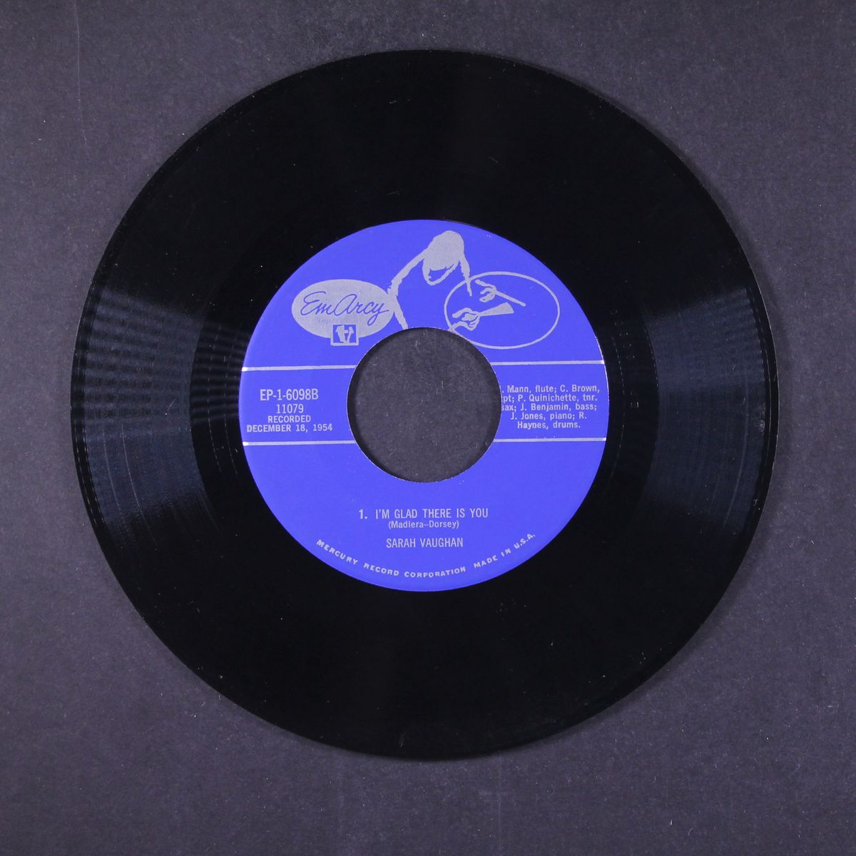 sincerely, sarah / i'm glad there is you by SARAH VAUGHAN