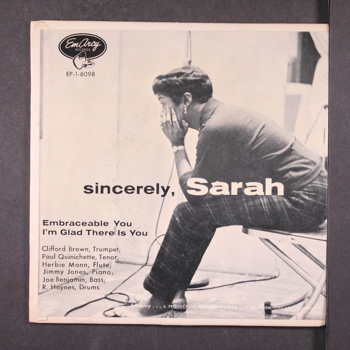 sincerely, sarah / i'm glad there is you by SARAH VAUGHAN