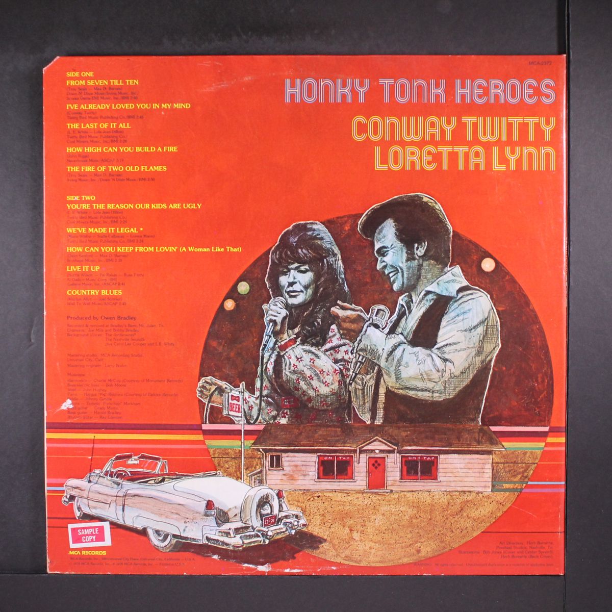 honky tonk heroes by CONWAY TWITTY & LORETTA LYNN
