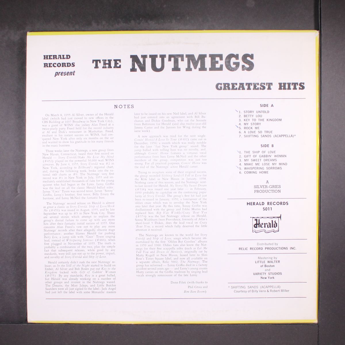 greatest hits by NUTMEGS