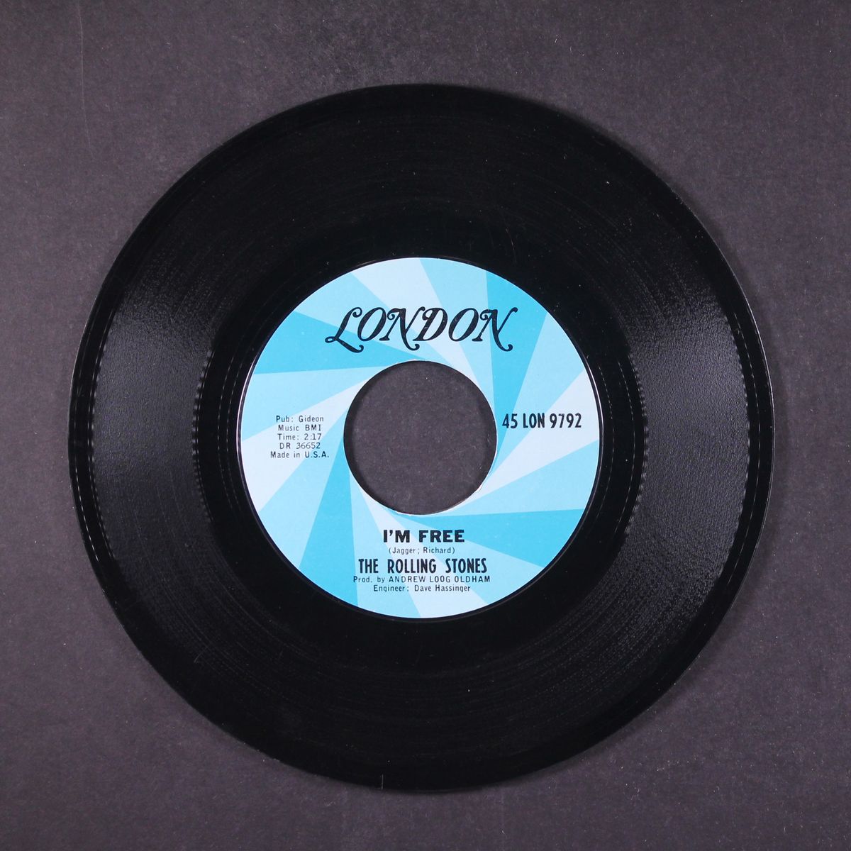 get off of my cloud / i'm free by ROLLING STONES