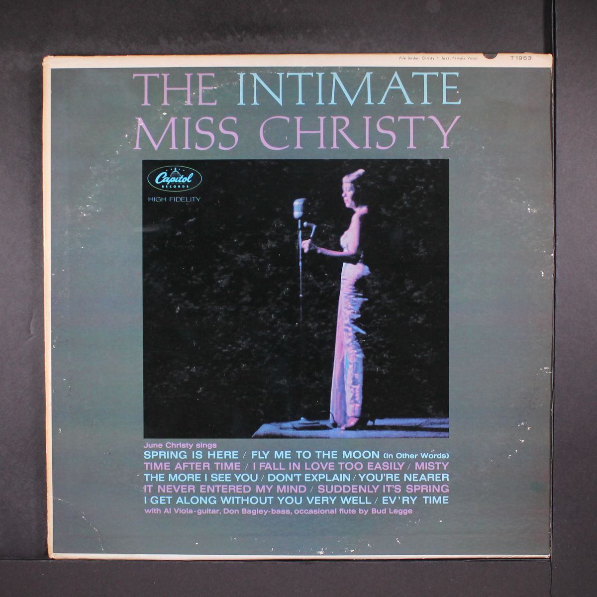 the intimate miss christy by JUNE CHRISTY