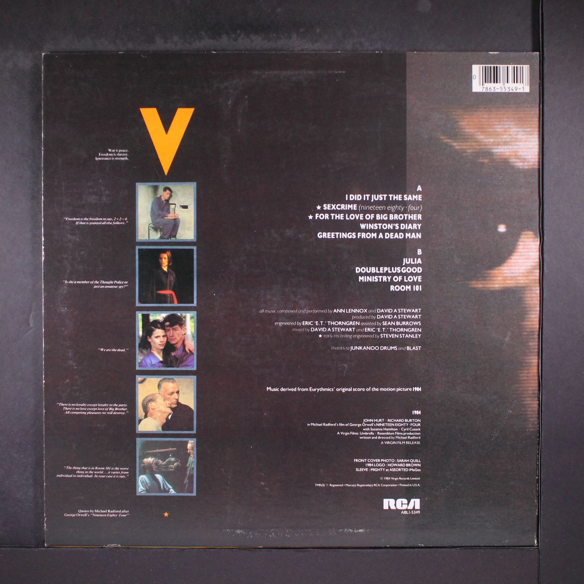 1984 (for the love of big brother) by EURYTHMICS