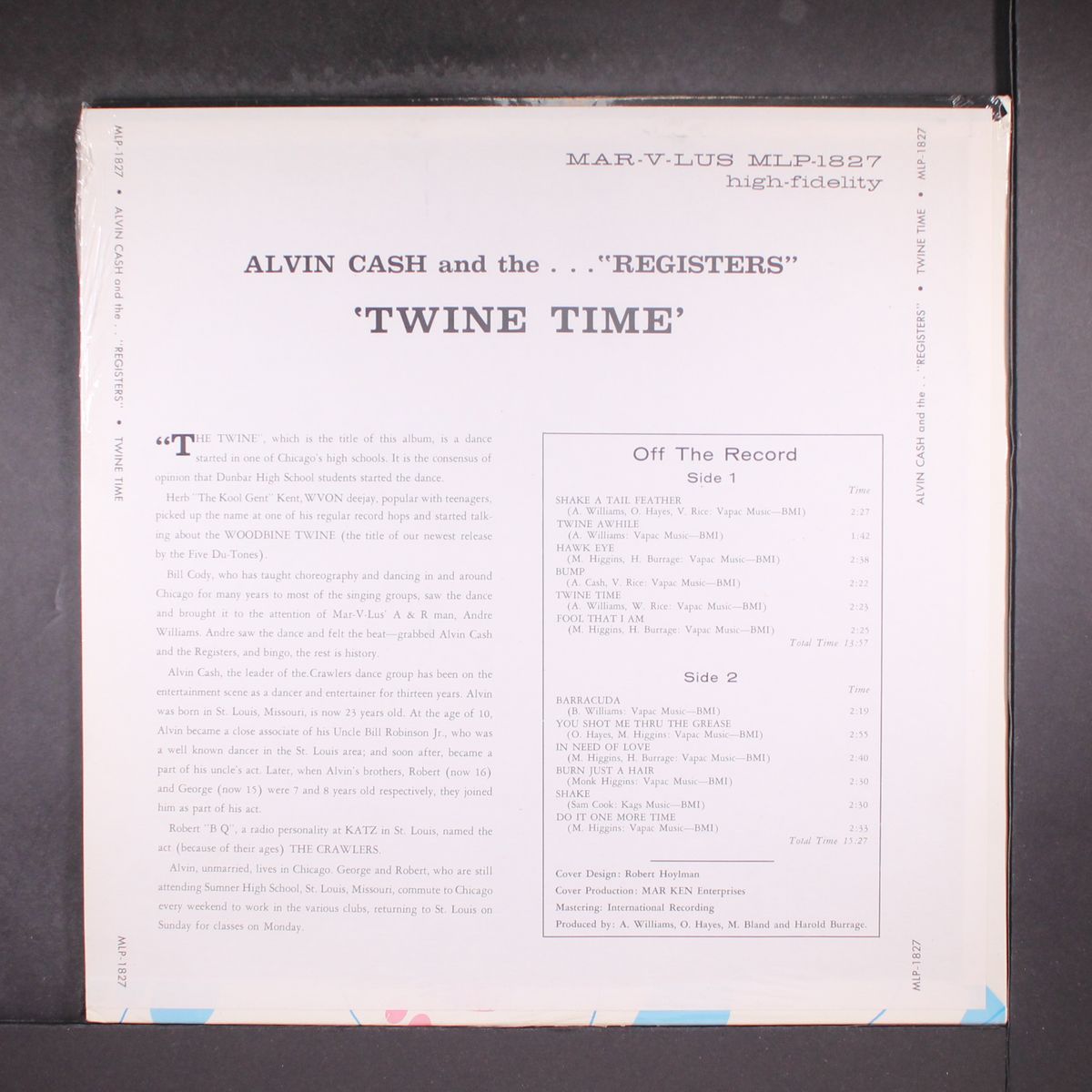 twine time by ALVIN CASH