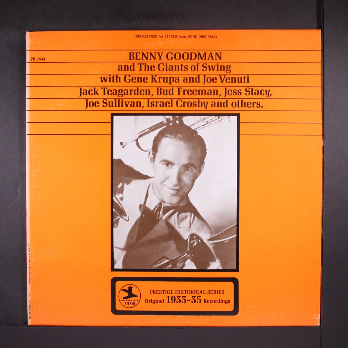 1933-1935 w/ giants of swing by BENNY GOODMAN