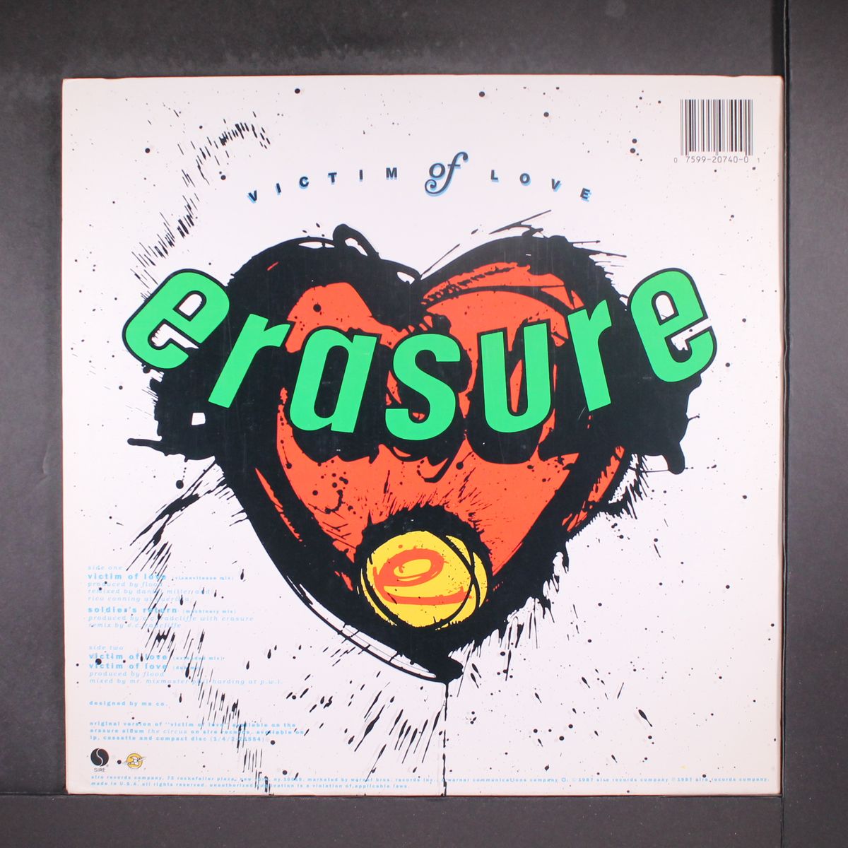 victim of love by ERASURE