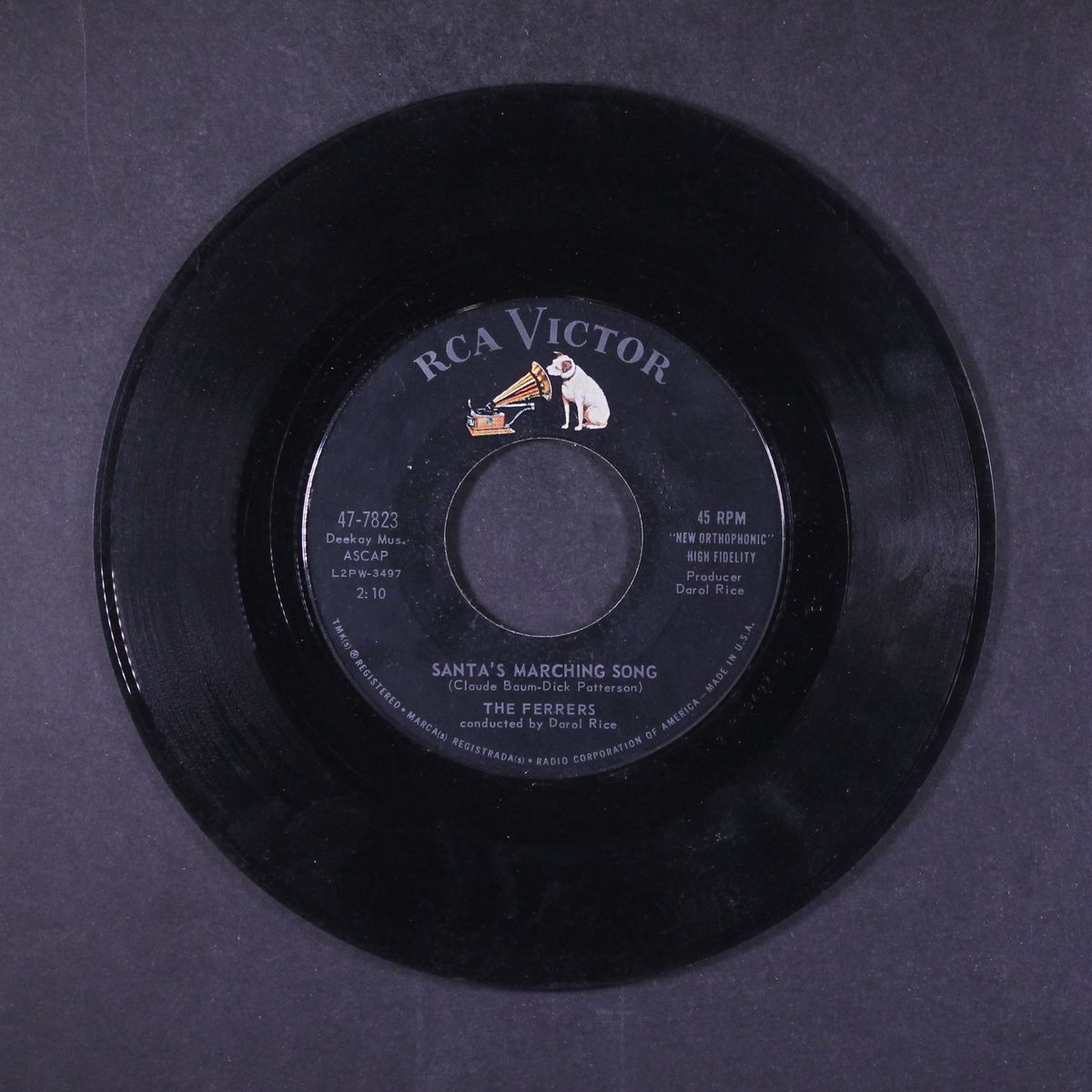 yes, virginia, there is a santa claus / santa's marching song by JOSE FERRER