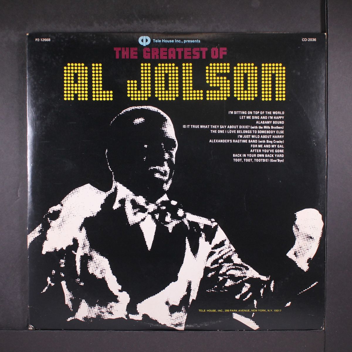 the world's greatest entertainer by AL JOLSON