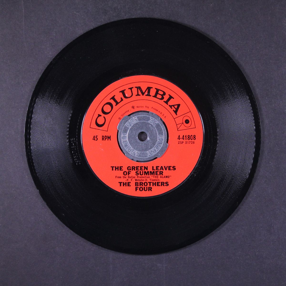 the green leaves of summer by BROTHERS FOUR