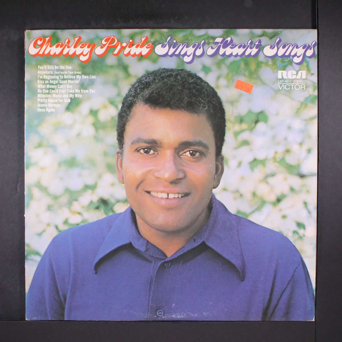 sings heart songs by CHARLEY PRIDE