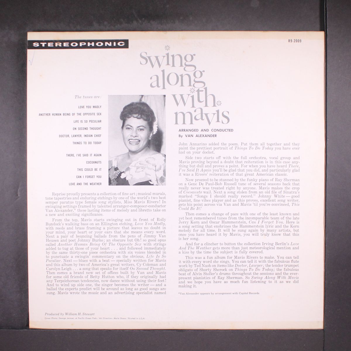 swing along with by MAVIS RIVERS