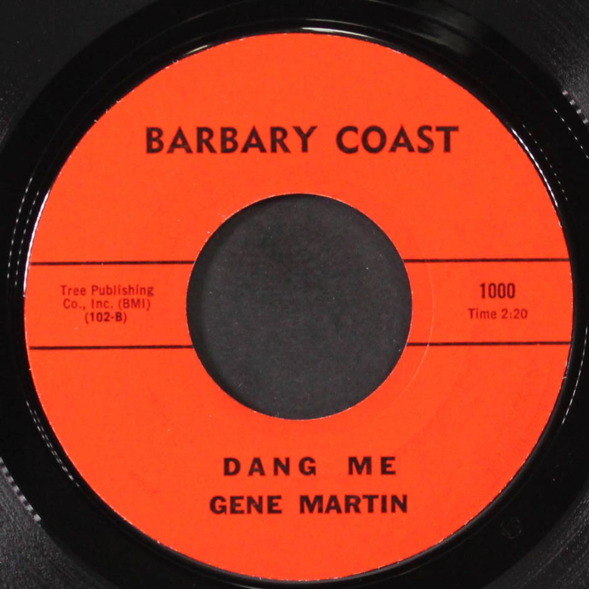 cherry pie / dang me by GENE MARTIN