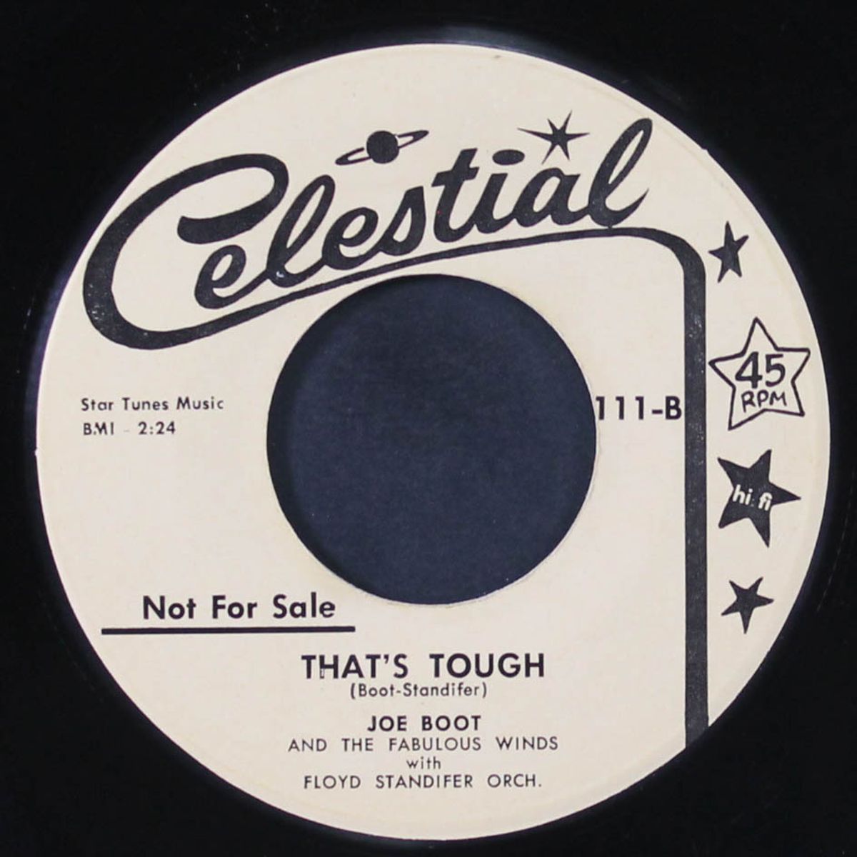 rock and roll radio / that's tough by JOE BOOT & FABULOUS WINDS