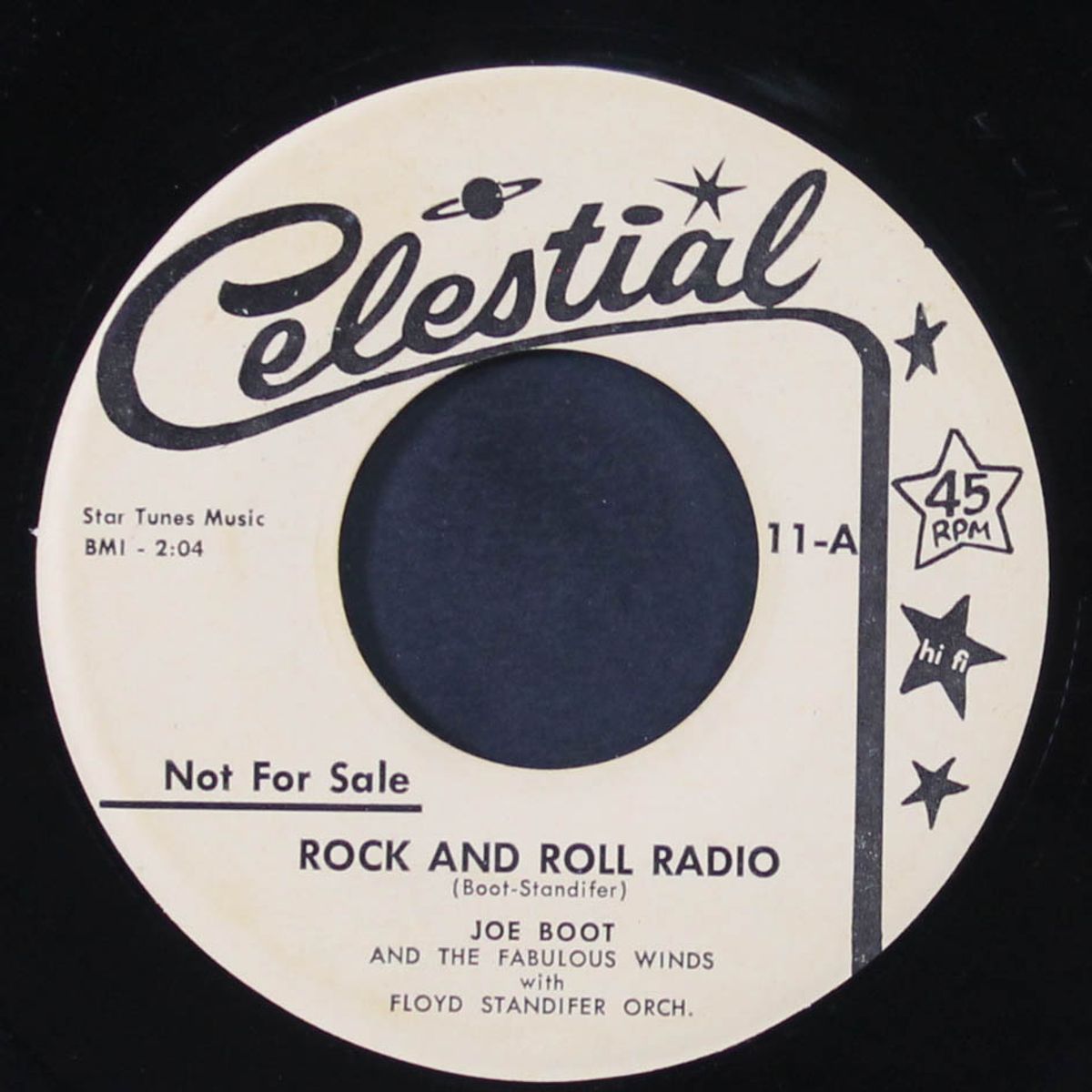 rock and roll radio / that's tough by JOE BOOT & FABULOUS WINDS