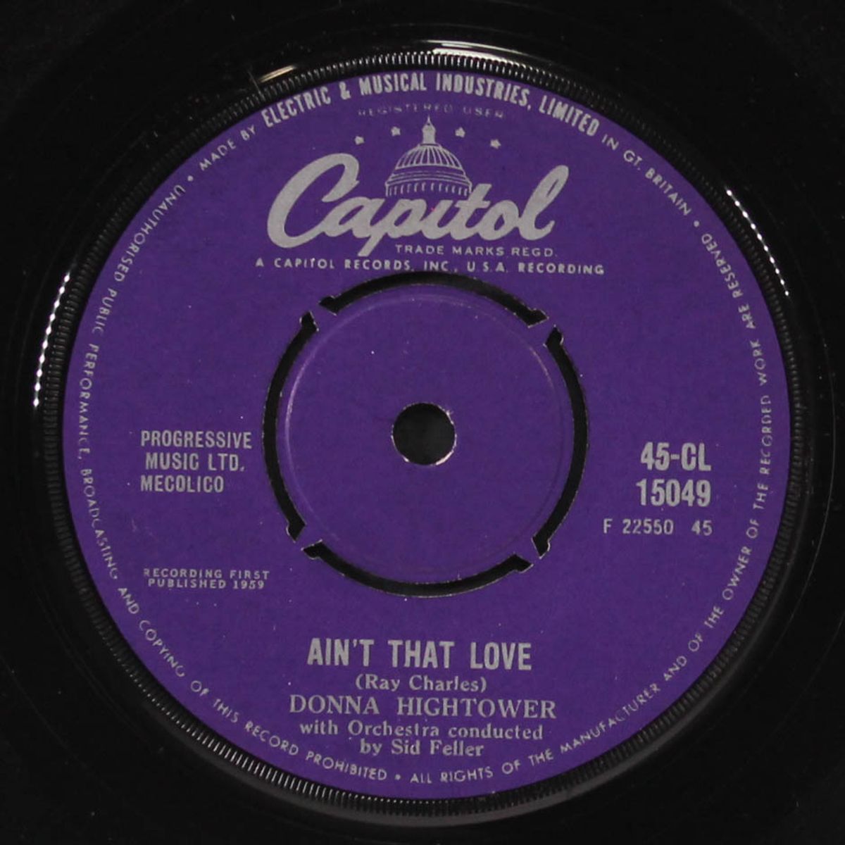 ain't that love / forgive them by DONNA HIGHTOWER