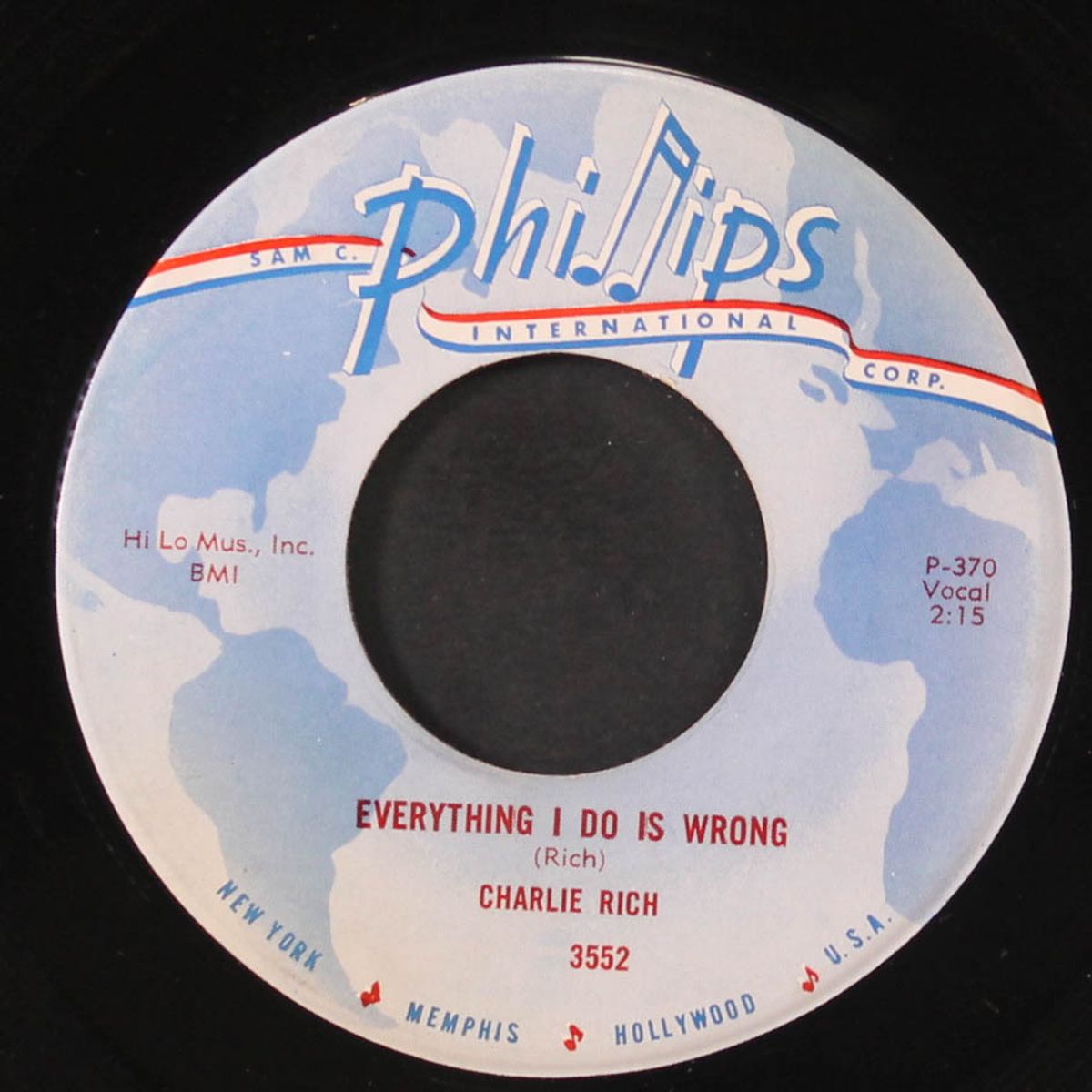 lonely weekends / everything i do is wrong by CHARLIE RICH