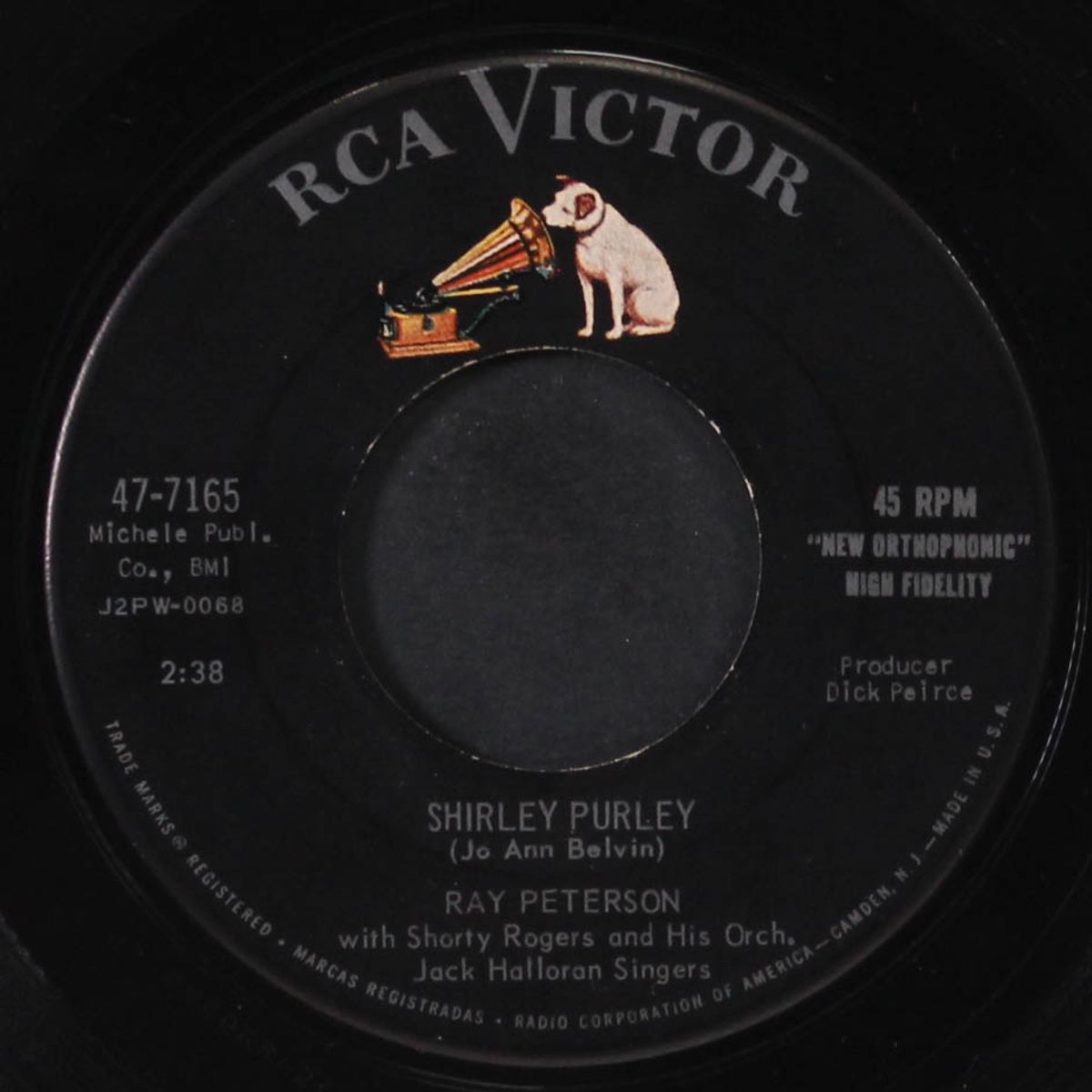 shirley purley / let's try romance by RAY PETERSON