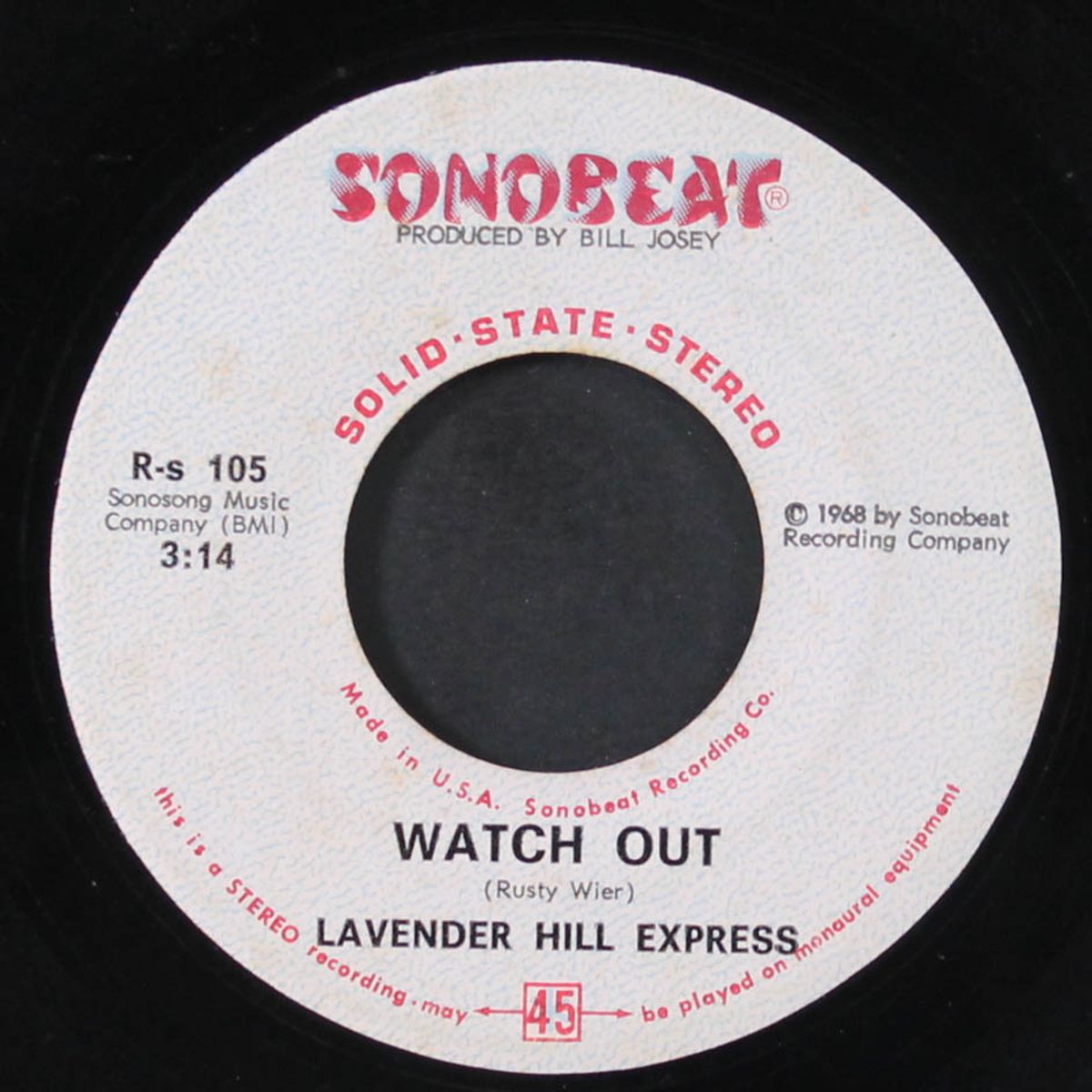 watch out / country music's here to stay by LAVENDER HILL EXPRESS