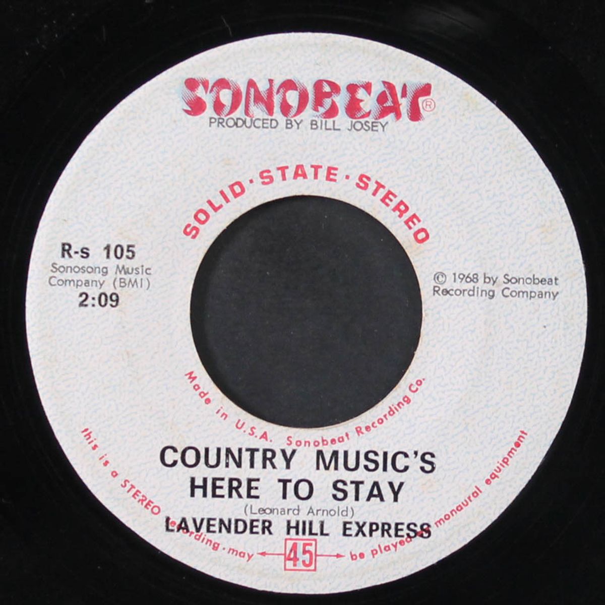 watch out / country music's here to stay by LAVENDER HILL EXPRESS