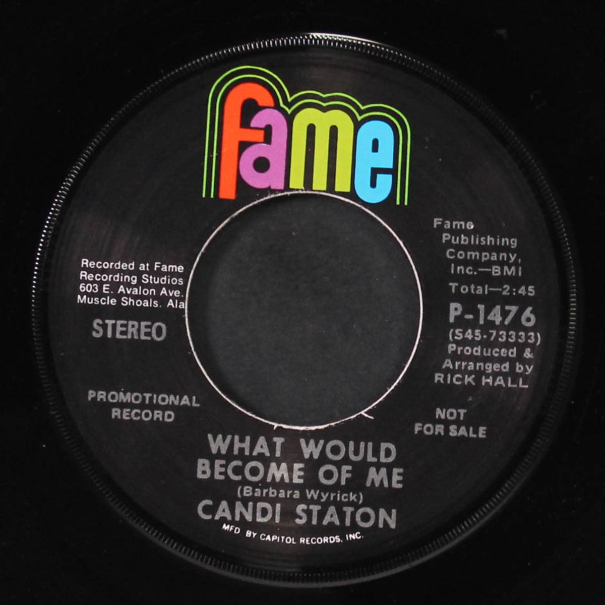 he called me baby / what would become of me by CANDI STATON