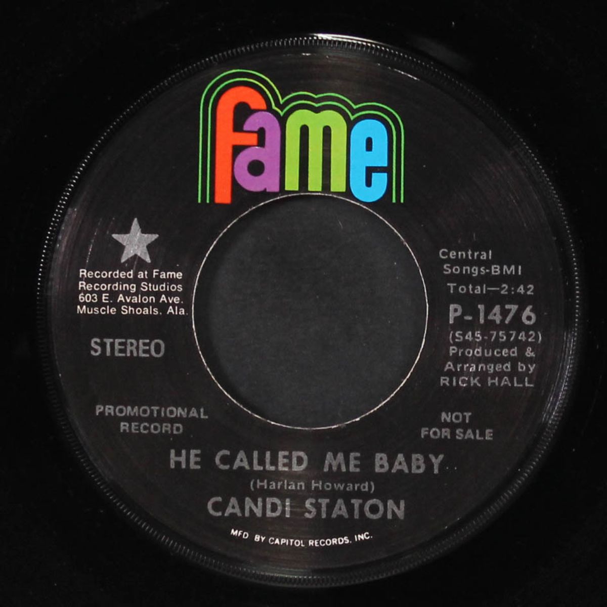 he called me baby / what would become of me by CANDI STATON