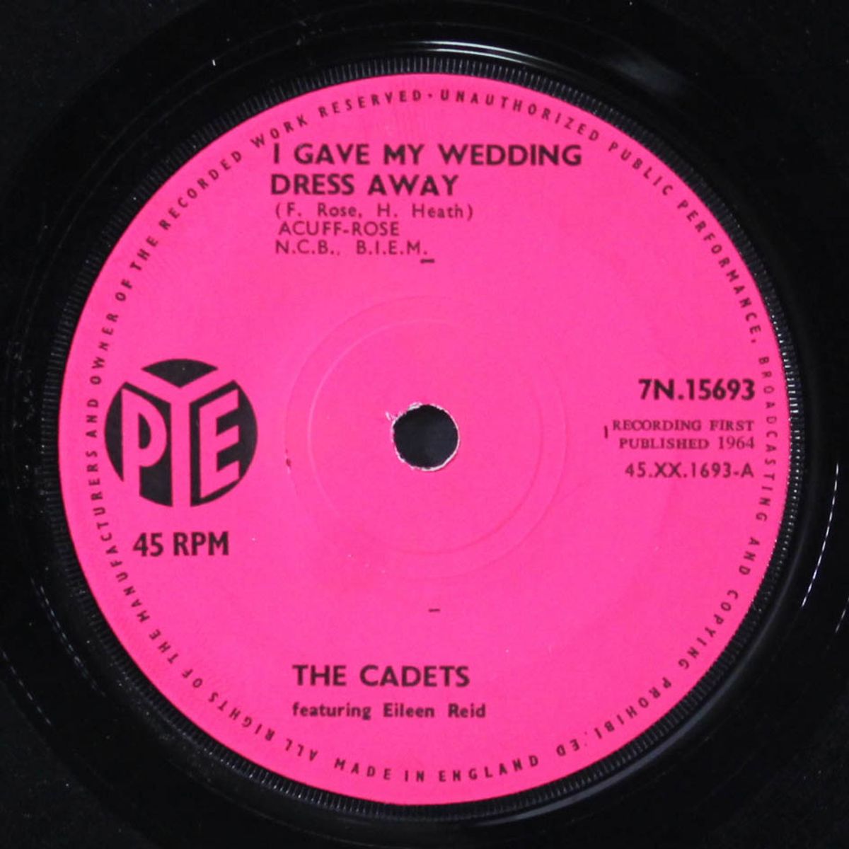 i gave my wedding dress away by CADETS