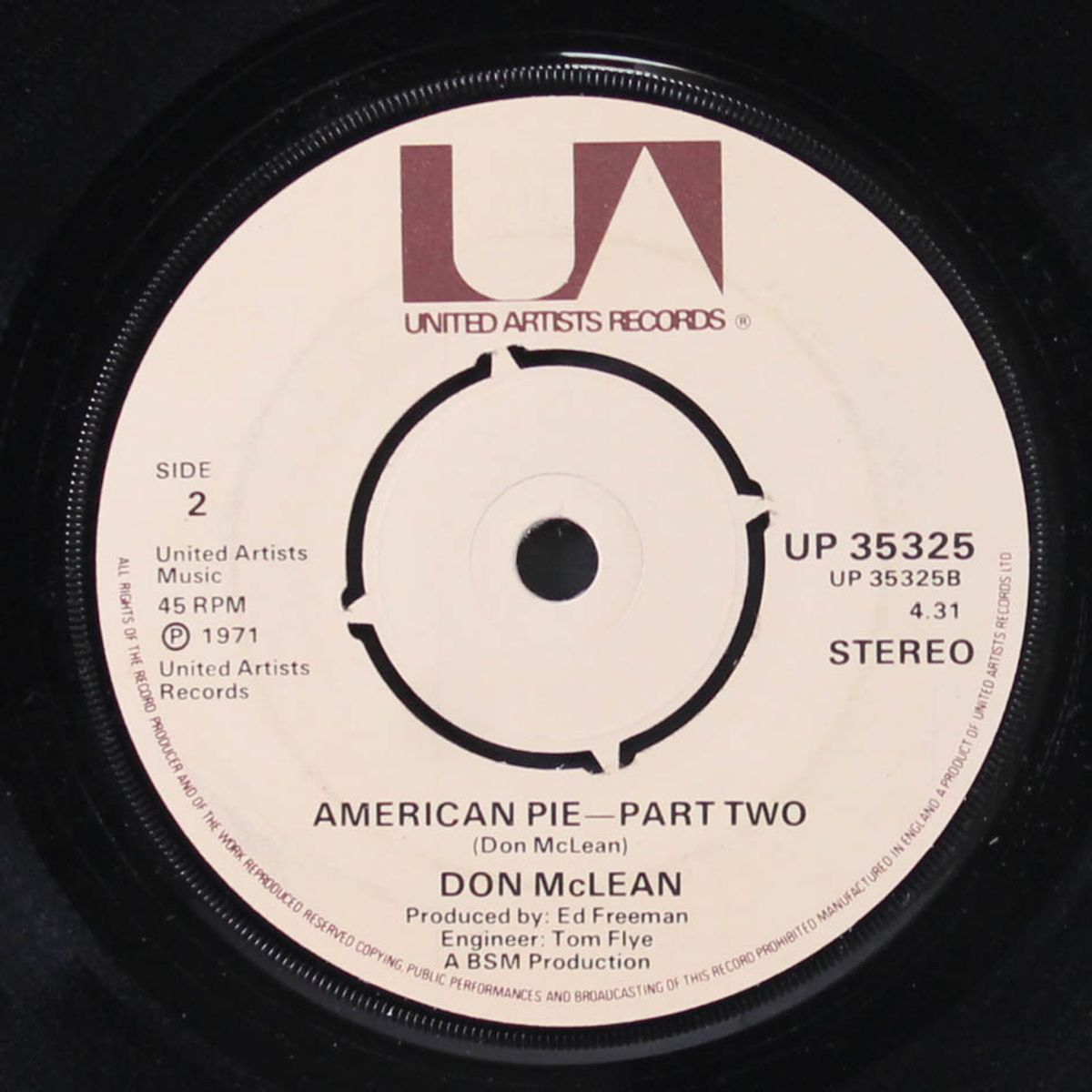 american pie / part 2 by DON MCLEAN