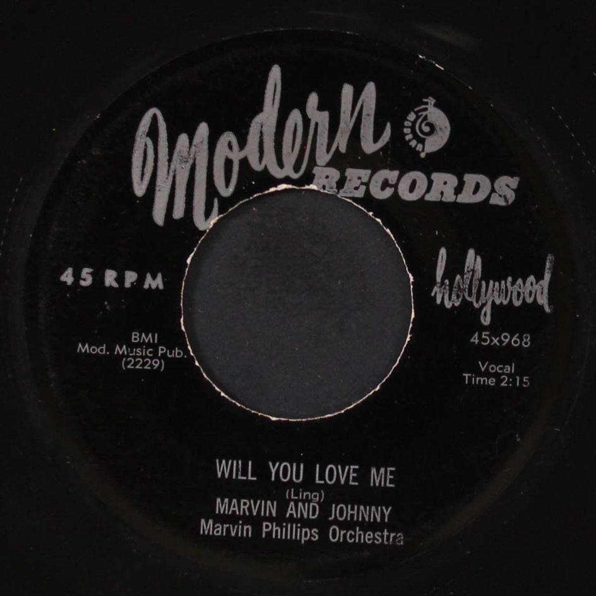 will you love me / sweet dreams by MARVIN & JOHNNY
