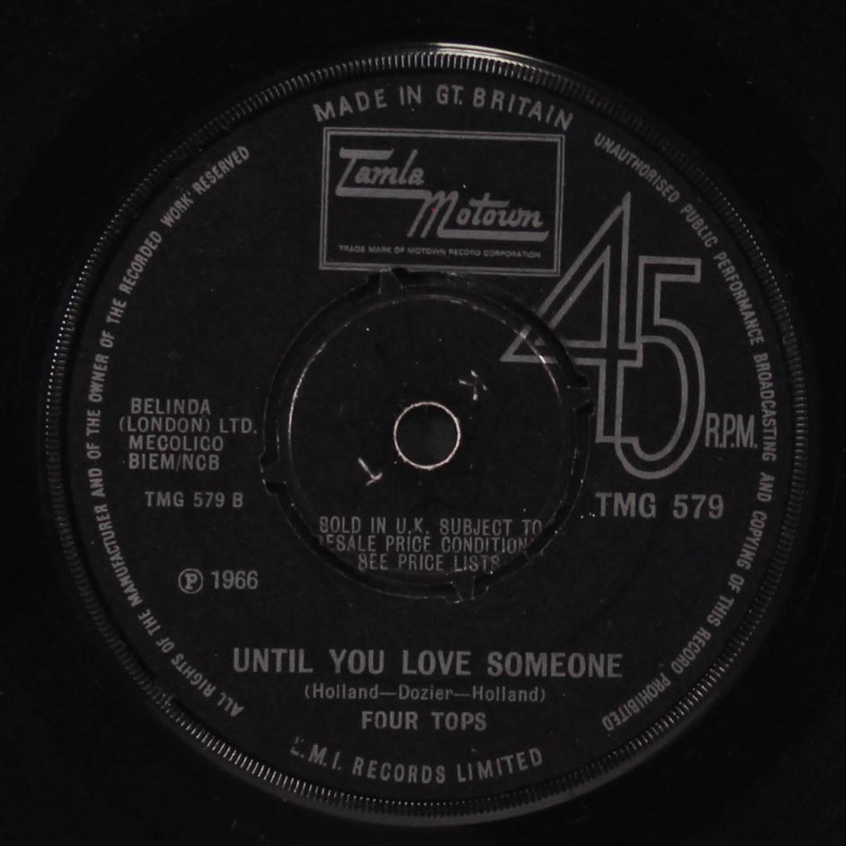 reach out i'll be there by FOUR TOPS