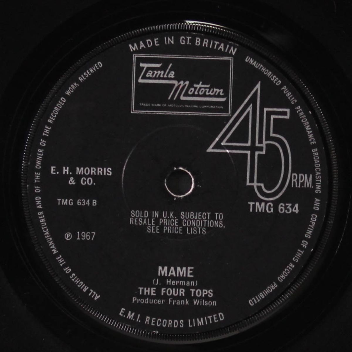 walk away renee / mame by FOUR TOPS