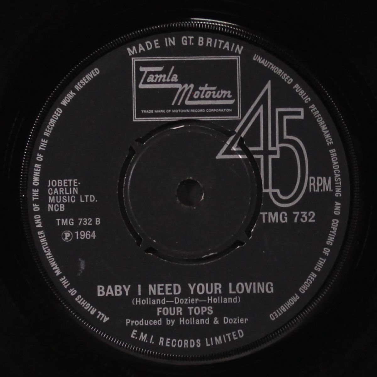 i can't help myself / baby i need your loving by FOUR TOPS