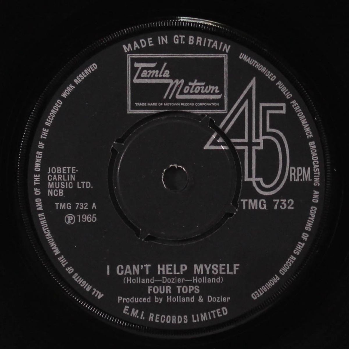 i can't help myself / baby i need your loving by FOUR TOPS