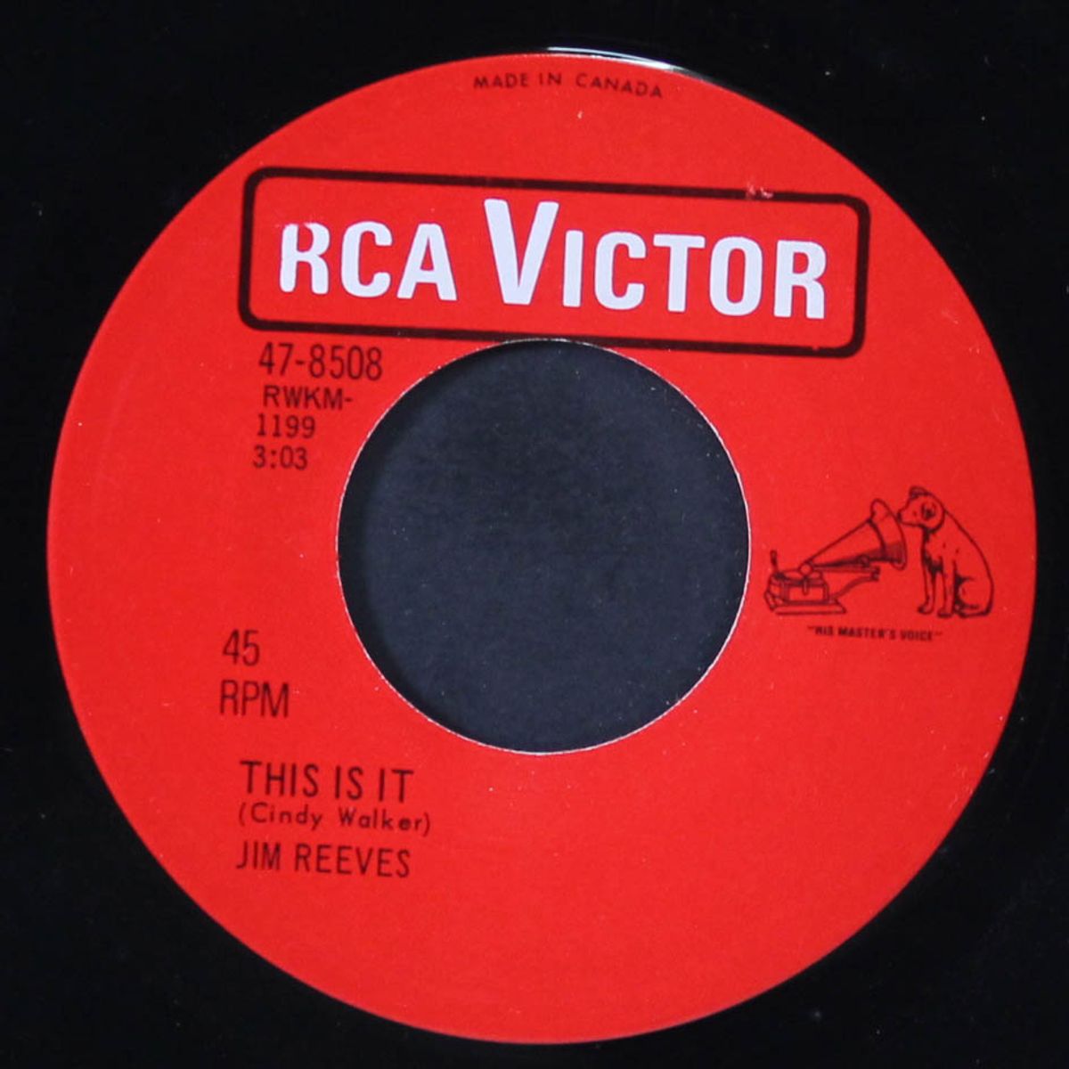 this is it by JIM REEVES