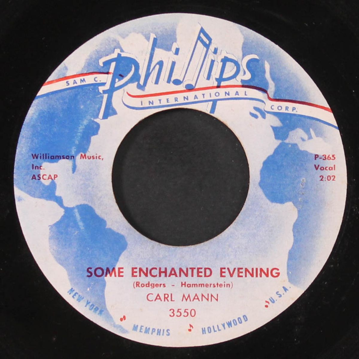 some enchanted evening / i can't forget by CARL MANN