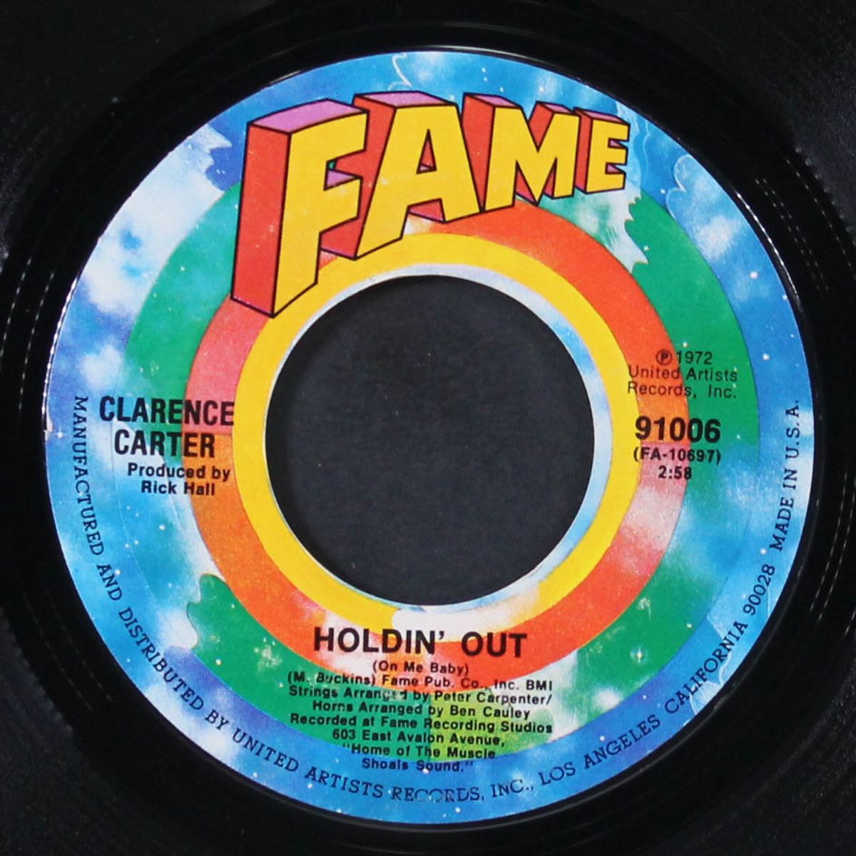back in your arms by CLARENCE CARTER