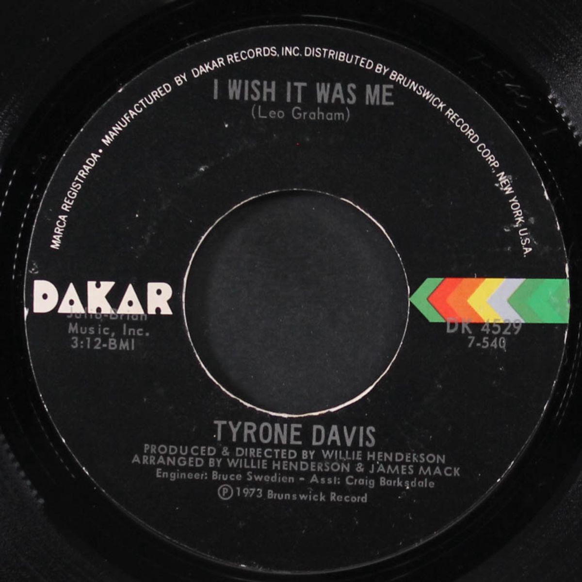 i wish it was me / you don't have to beg me to stay by TYRONE DAVIS