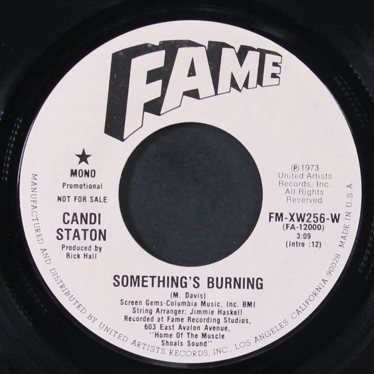 something's burning / it's not love by CANDI STATON