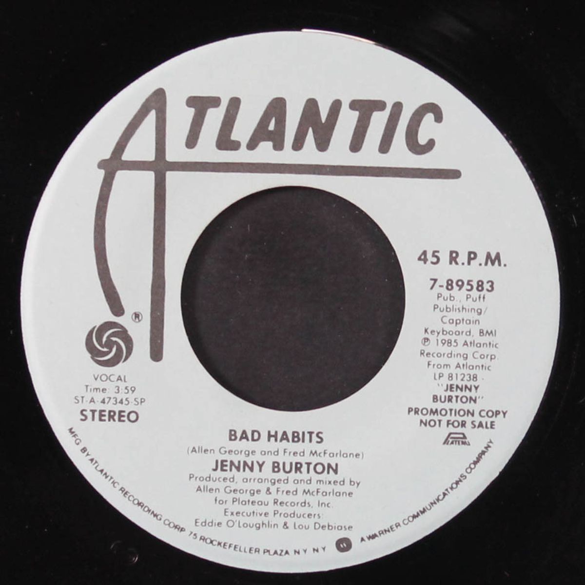 bad habits / same by JENNY BURTON