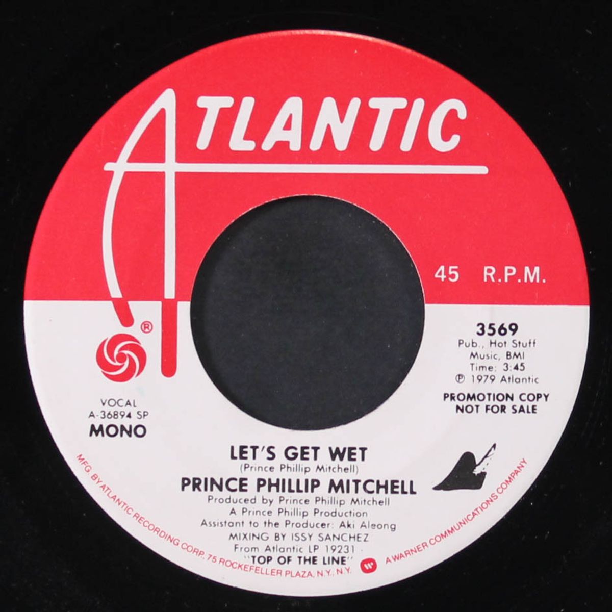 let's get wet / mono by PRINCE PHILLIP MITCHELL