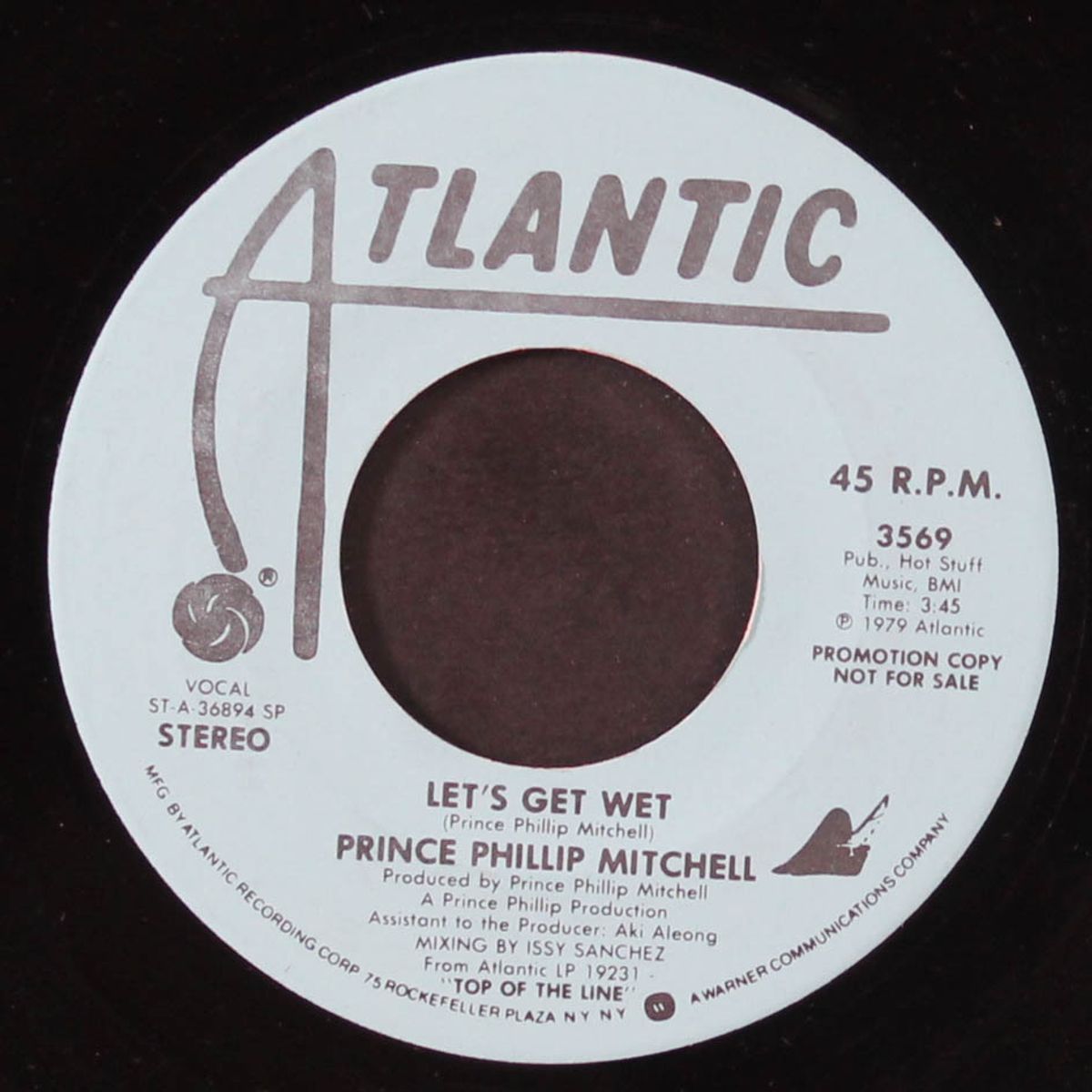 let's get wet / mono by PRINCE PHILLIP MITCHELL