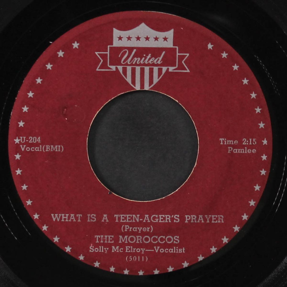 what is a teen-ager's prayer / bang goes my heart by MOROCCOS