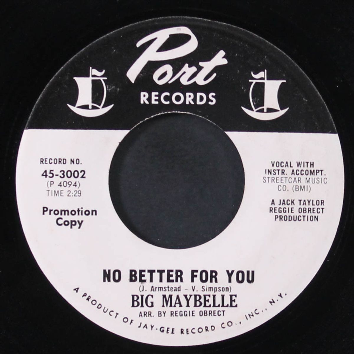 let me go / no better for you by BIG MAYBELLE