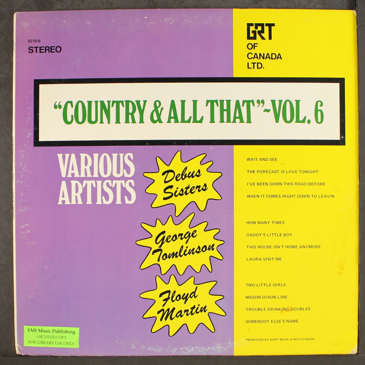 country & all that, vol. 6 by VARIOUS