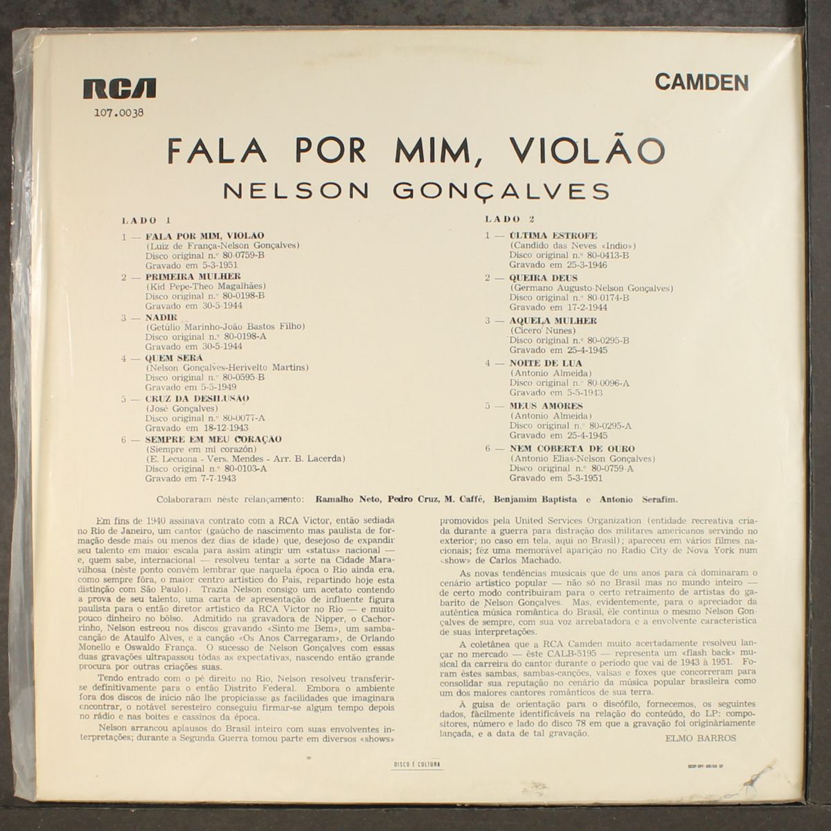 fala por mim, violao by NELSON GONCALVES