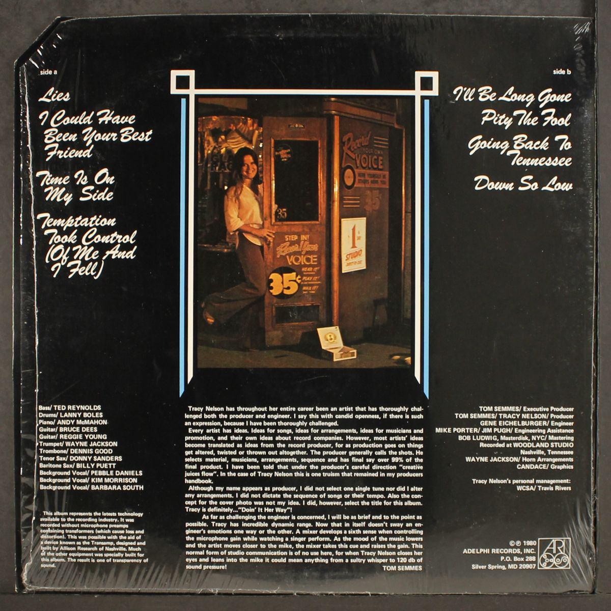 doin' it my way! by TRACY NELSON